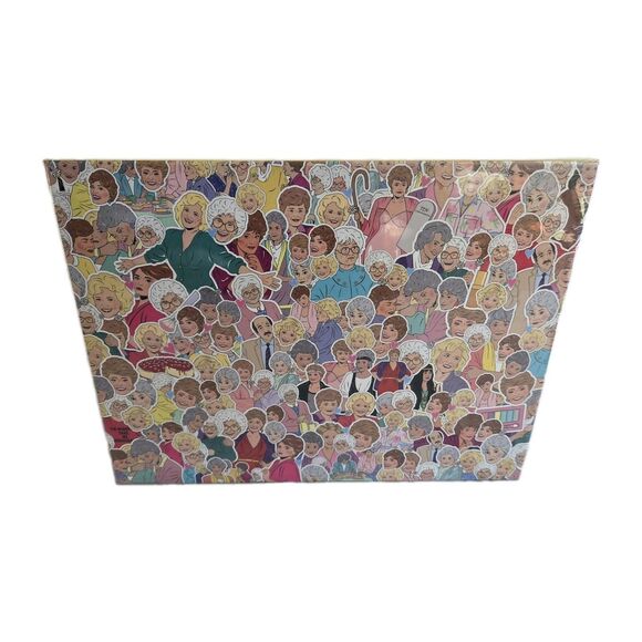 THE GOLDEN GIRLS Dorothy Rose Sophia Blanche JIGSAW PUZZLE 500 Pieces SEALED NEW - Picture 4 of 4